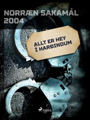 cover image of Allt er hey í harðindum